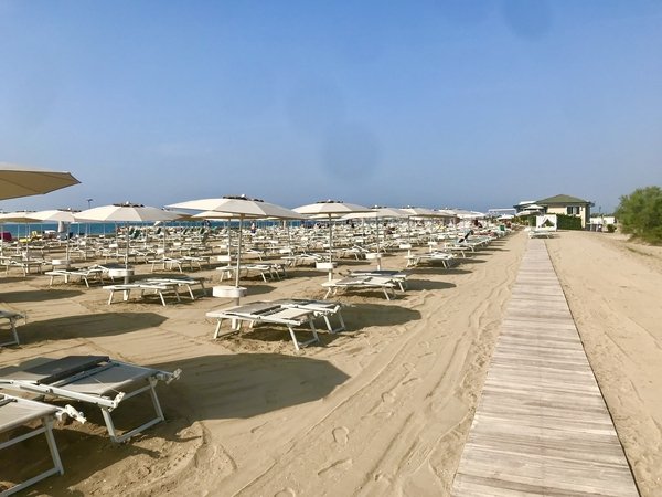 Privat Strand fuer unsere Gaeste